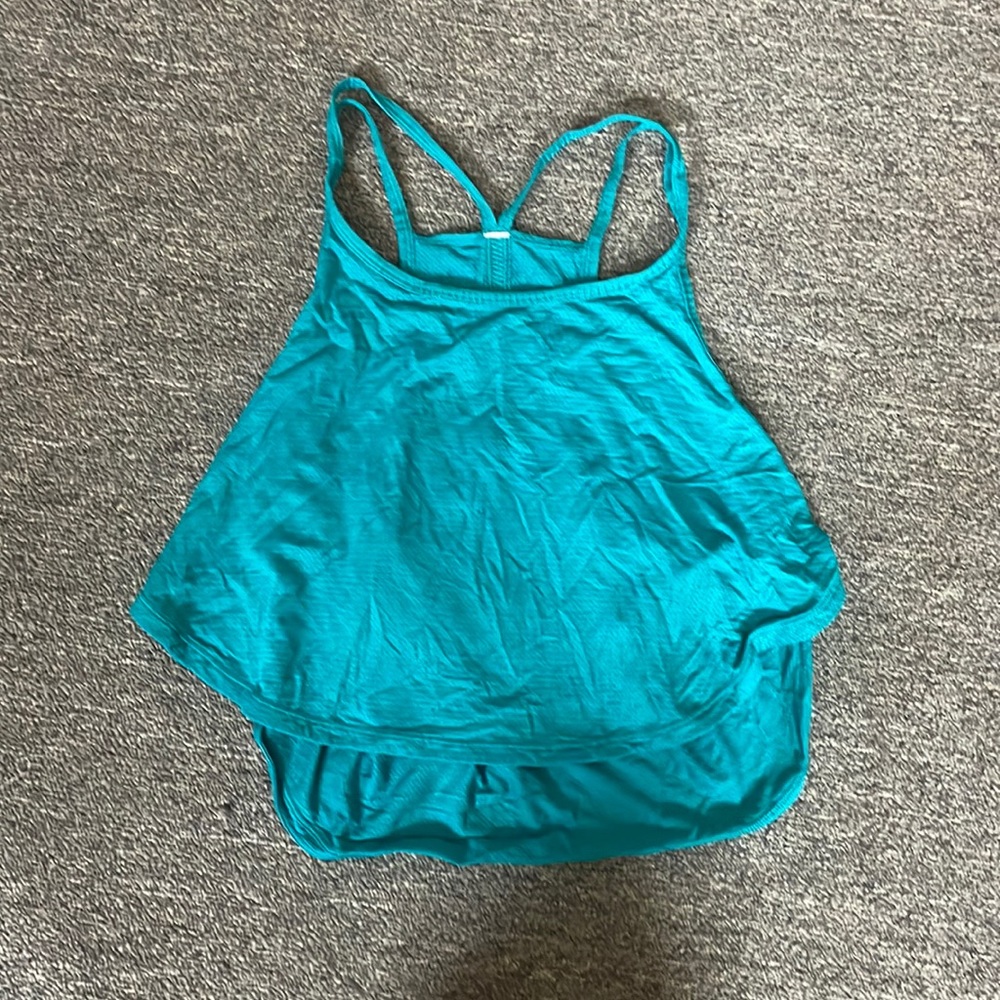 Lululemon Teal Workout Tank